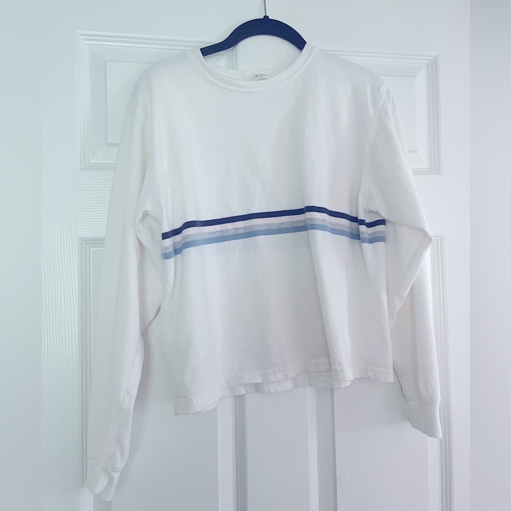 Brandy Melville John Galt Long Sleeve Striped T Shirt
